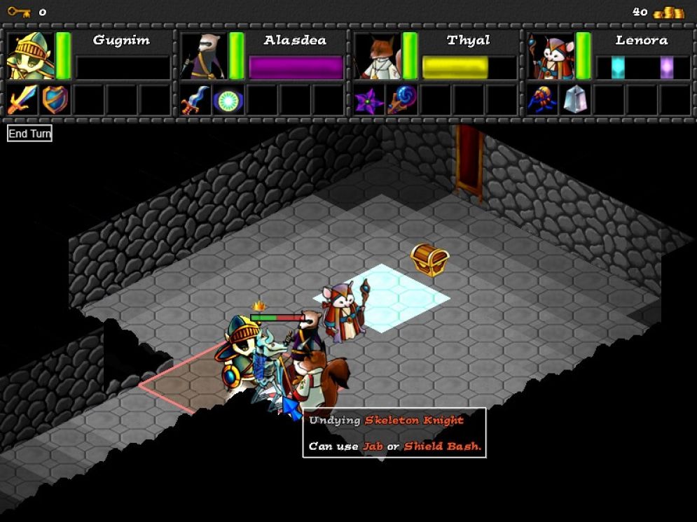 Screenshot ze hry Dungeon Door - Recenze-her.cz