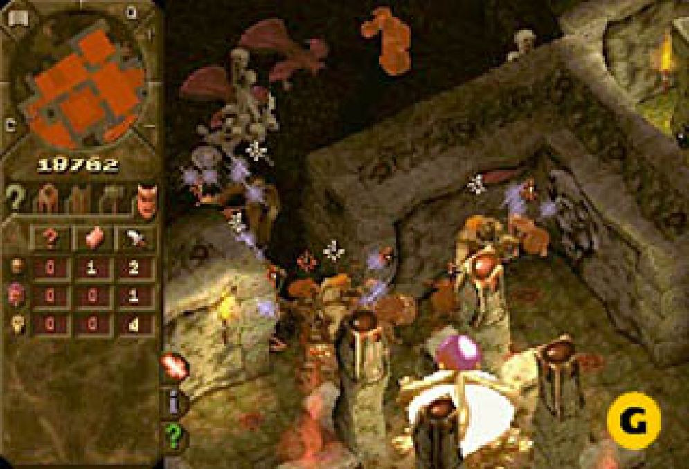 Screenshot ze hry Dungeon Keeper: The Deeper Dungeons - Recenze-her.cz