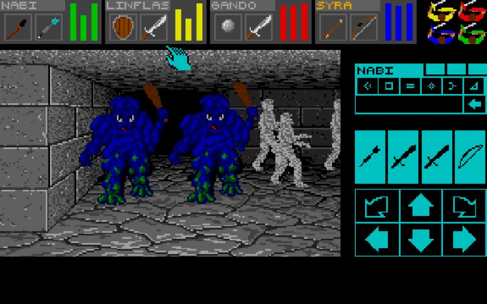 Screenshot ze hry Dungeon Master - Recenze-her.cz