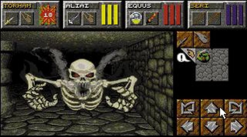 Screenshot ze hry Dungeon Master II: The Legend of Skullkeep - Recenze-her.cz