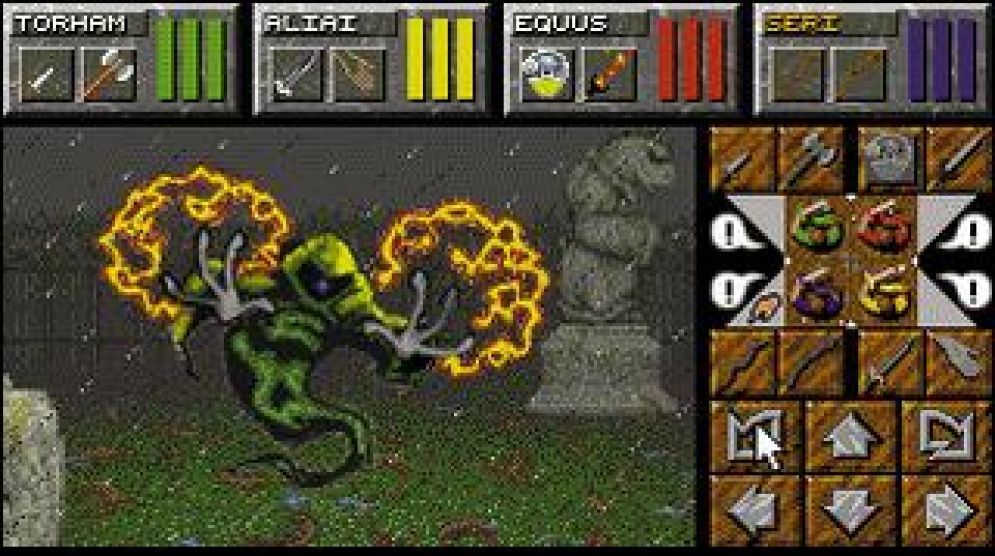 Screenshot ze hry Dungeon Master II: The Legend of Skullkeep - Recenze-her.cz