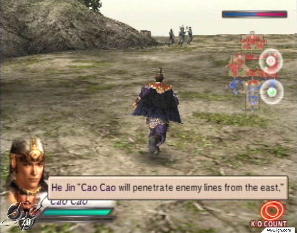 Screenshot ze hry Dynasty Warriors 4 - Recenze-her.cz