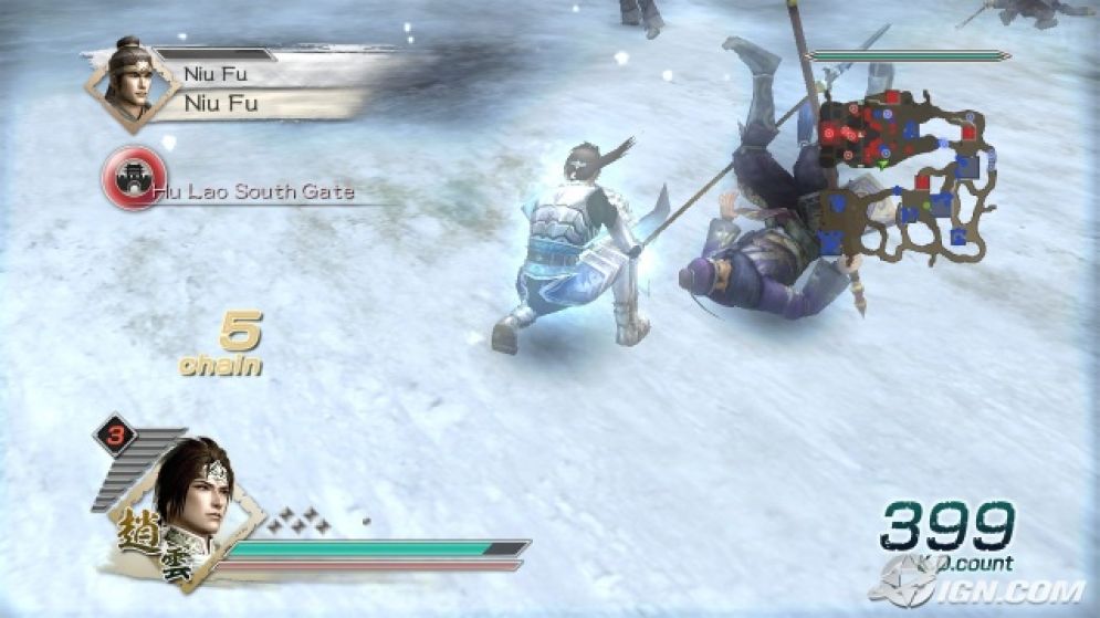 Screenshot ze hry Dynasty Warriors 6 - Recenze-her.cz