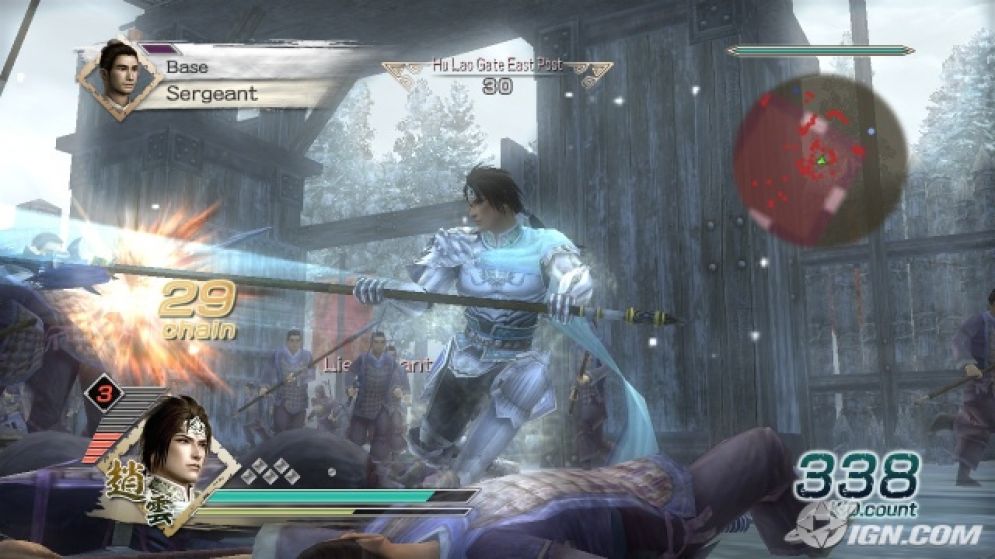 Screenshot ze hry Dynasty Warriors 6 - Recenze-her.cz
