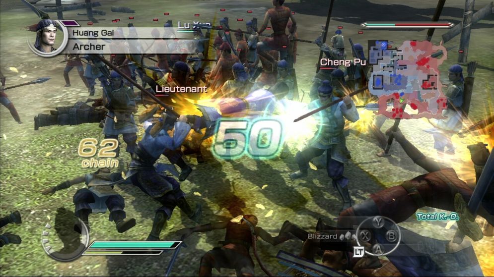 Screenshot ze hry Dynasty Warriors 6: Empires - Recenze-her.cz