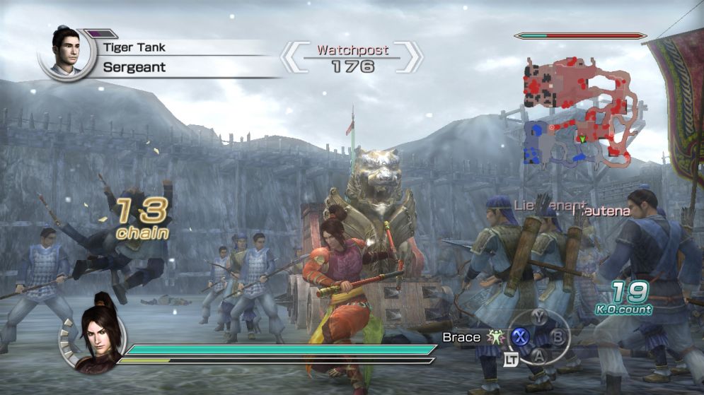 Screenshot ze hry Dynasty Warriors 6: Empires - Recenze-her.cz