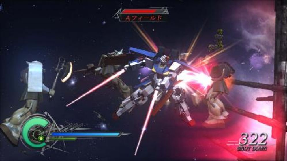 Screenshot ze hry Dynasty Warriors: Gundam 2 - Recenze-her.cz