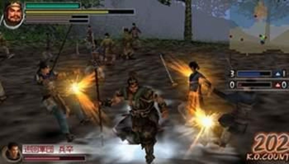 Screenshot ze hry Dynasty Warriors Vol. 2 - Recenze-her.cz