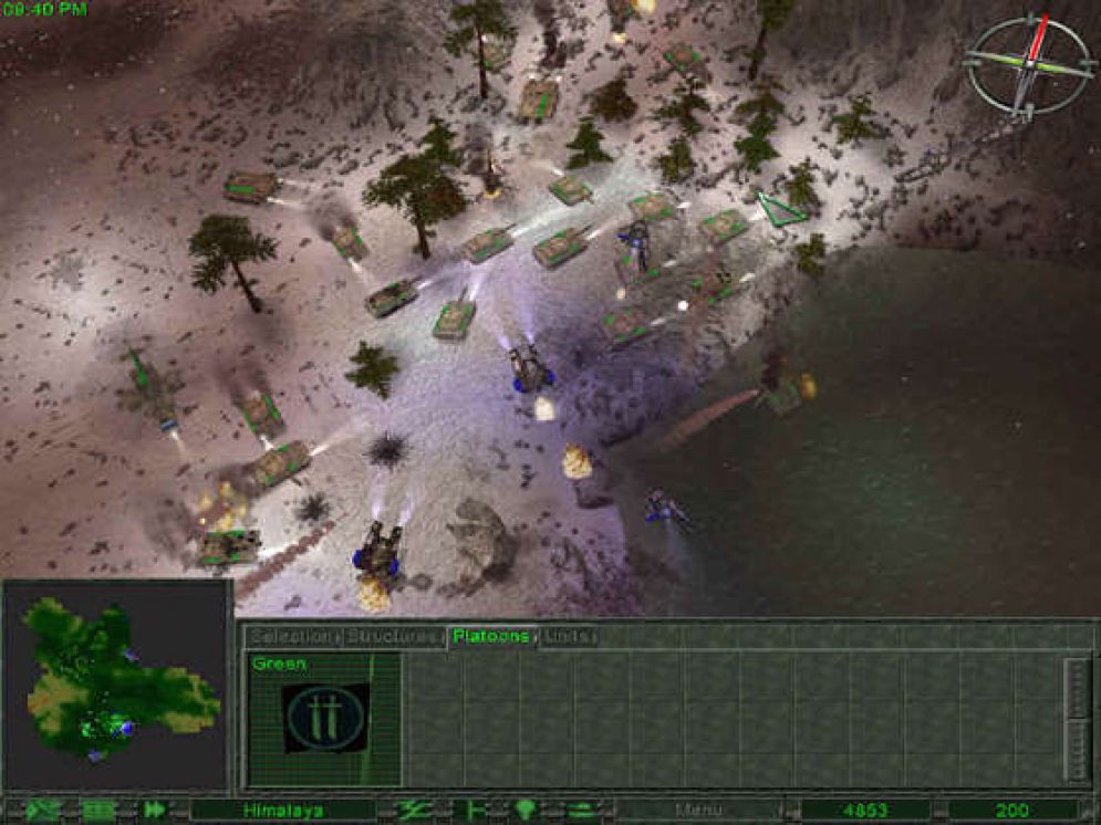 Screenshot ze hry Earth 2150: Escape From the Blue Planet - Recenze-her.cz