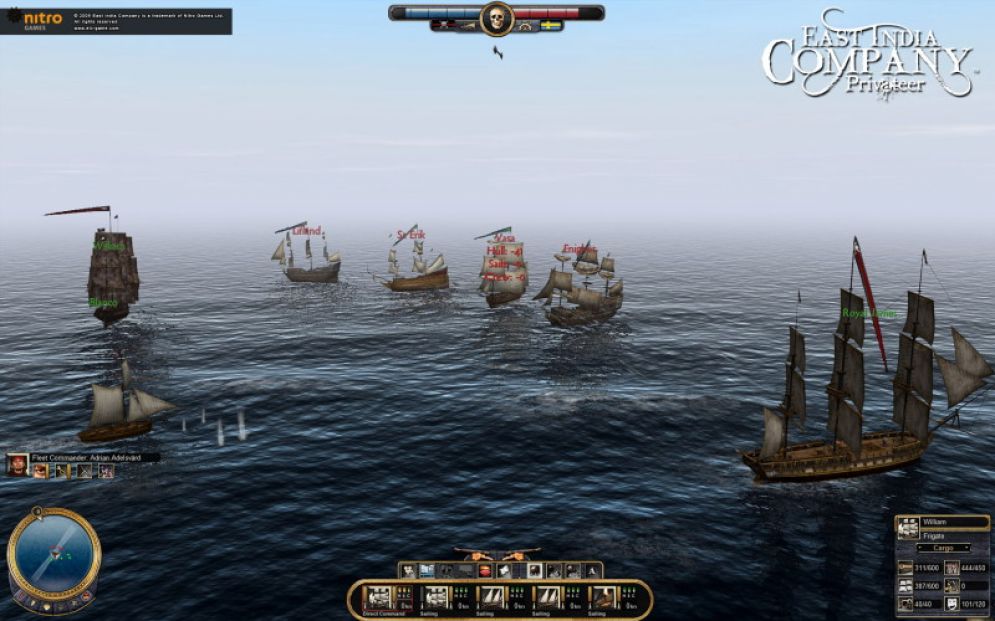 Screenshot ze hry East India Company: Privateer - Recenze-her.cz