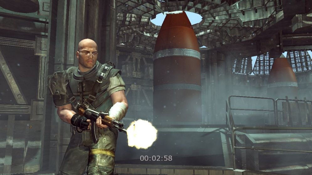 Screenshot ze hry Eat Lead: The Return of Matt Hazard - Recenze-her.cz