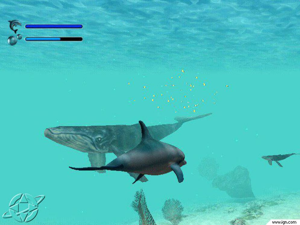 Screenshot ze hry Ecco the Dolphin: Defender of the Future - Recenze-her.cz