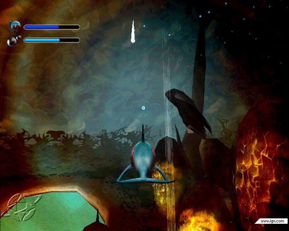 Screenshot ze hry Ecco the Dolphin: Defender of the Future - Recenze-her.cz