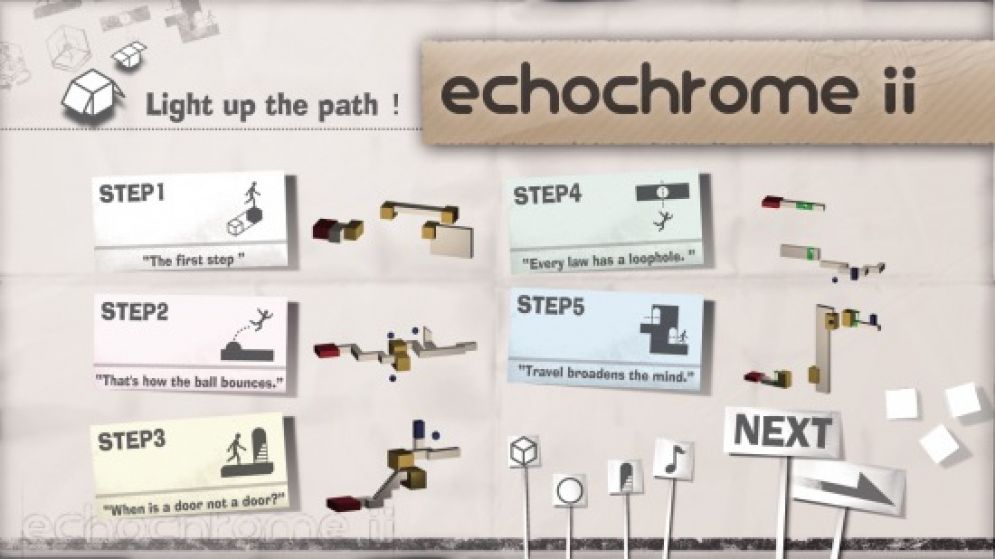 Screenshot ze hry Echochrome II - Recenze-her.cz