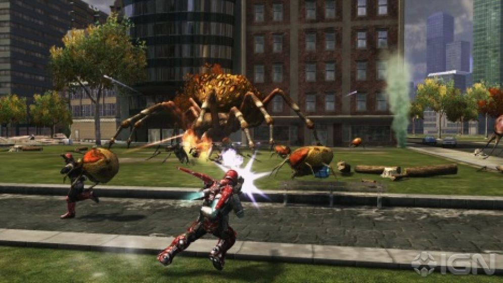 Screenshot ze hry EDF: Insect Armageddon - Recenze-her.cz