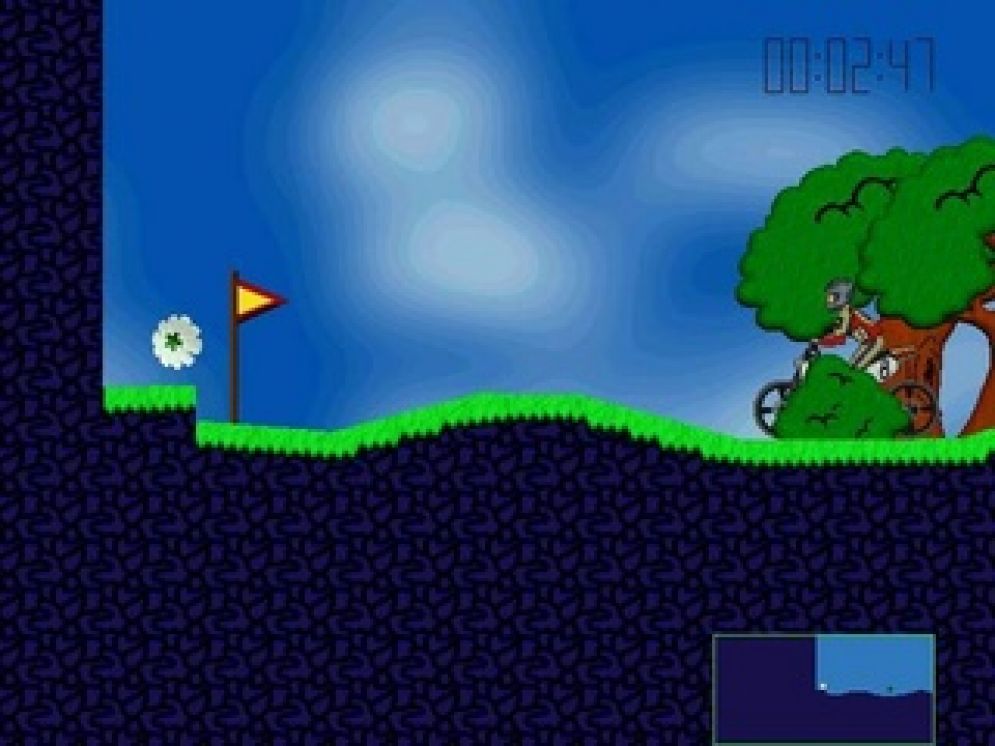 Screenshot ze hry Elasto Mania - Recenze-her.cz