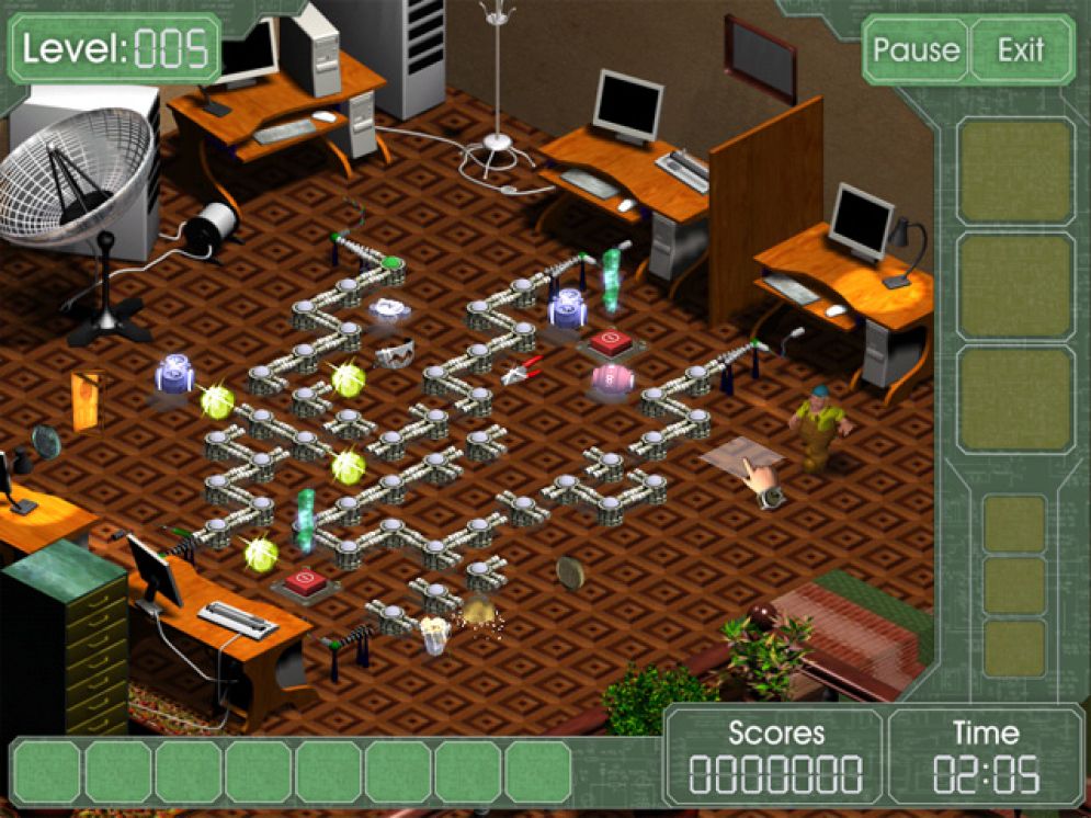 Screenshot ze hry Electro Master - Recenze-her.cz