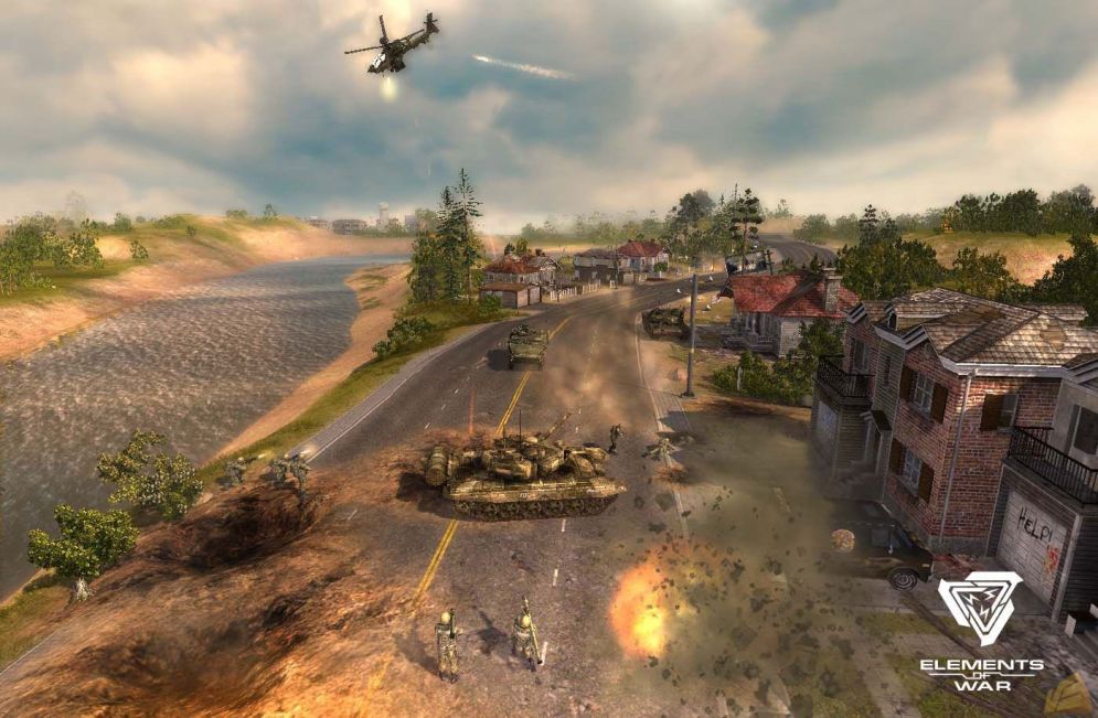 Screenshot ze hry Elements of War - Recenze-her.cz