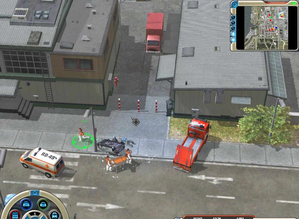 Screenshot ze hry Emergency 3 - Recenze-her.cz