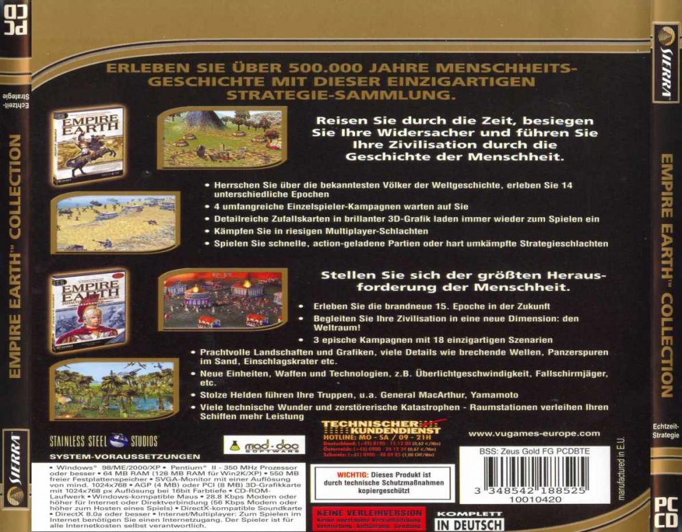 Screenshot ze hry Empire Earth Collection - Recenze-her.cz