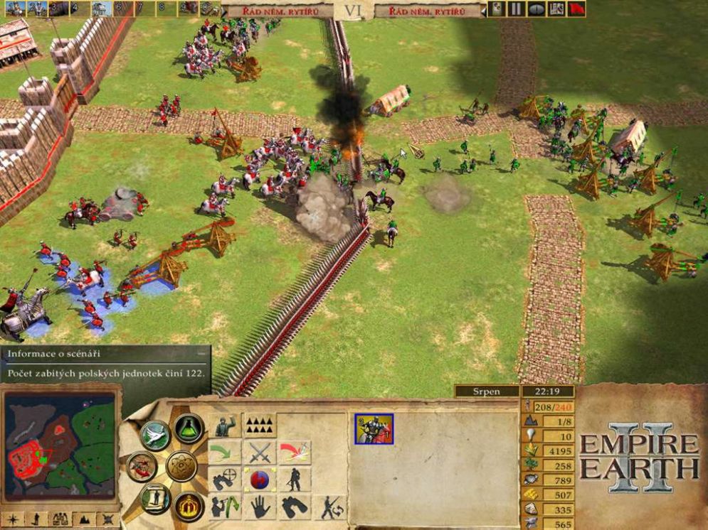 Screenshot ze hry Empire Earth II - Recenze-her.cz