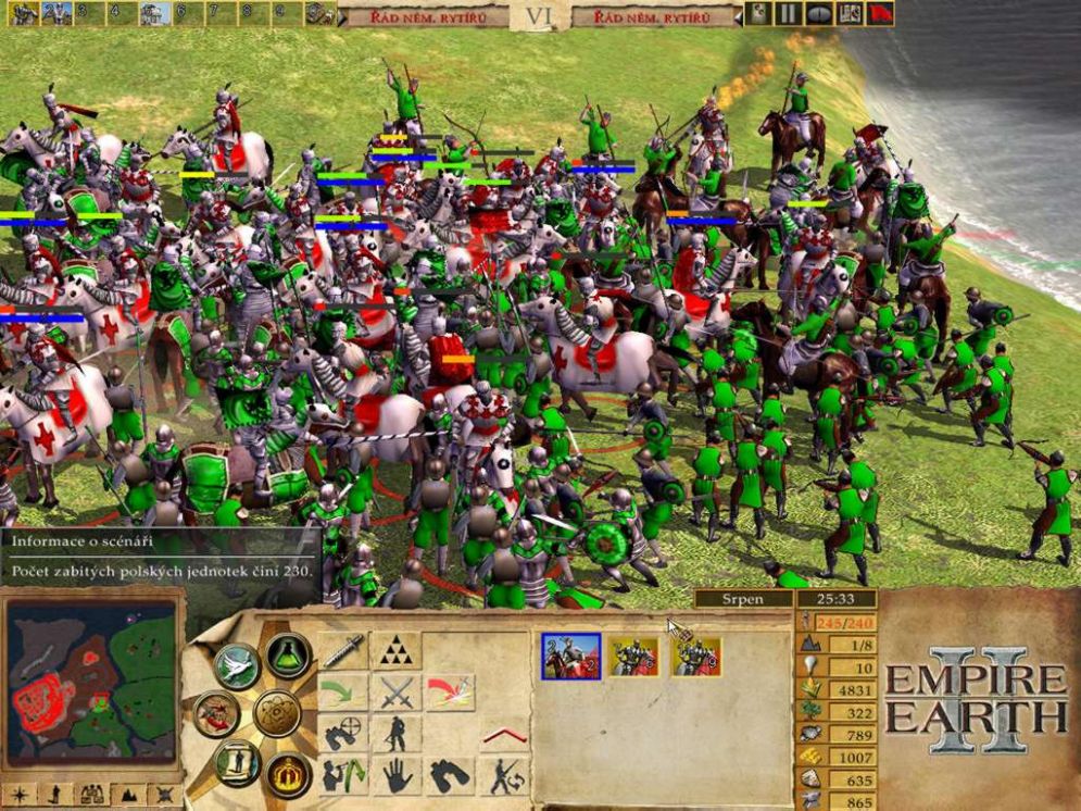 Screenshot ze hry Empire Earth II - Recenze-her.cz