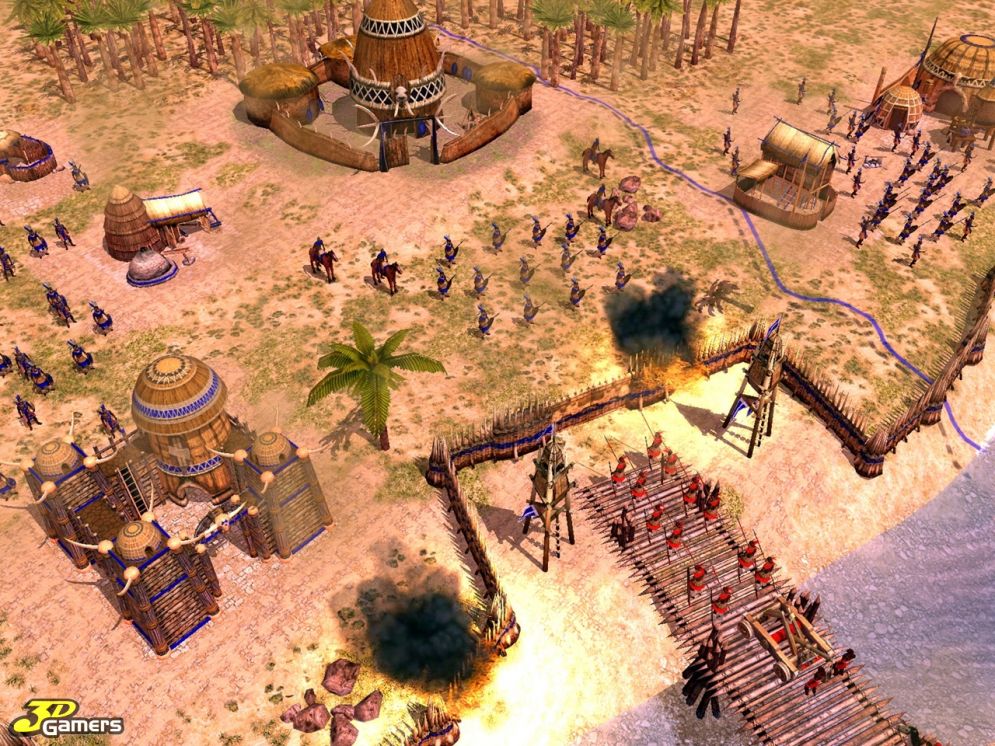 Screenshot ze hry Empire Earth II: The Art of Supremacy - Recenze-her.cz