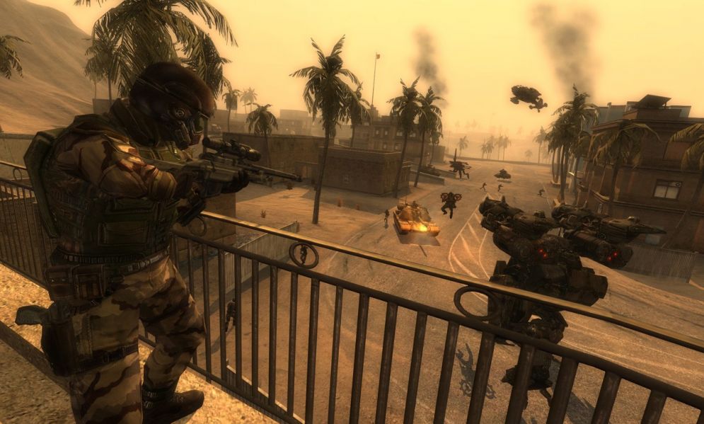 Screenshot ze hry Enemy Territory: Quake Wars - Recenze-her.cz
