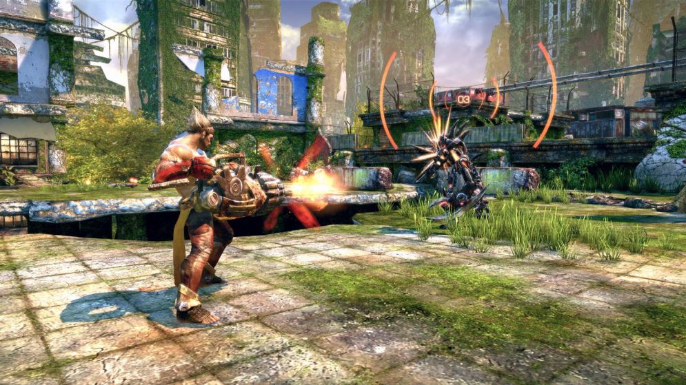 Screenshot ze hry Enslaved: Odyssey to the West - Recenze-her.cz