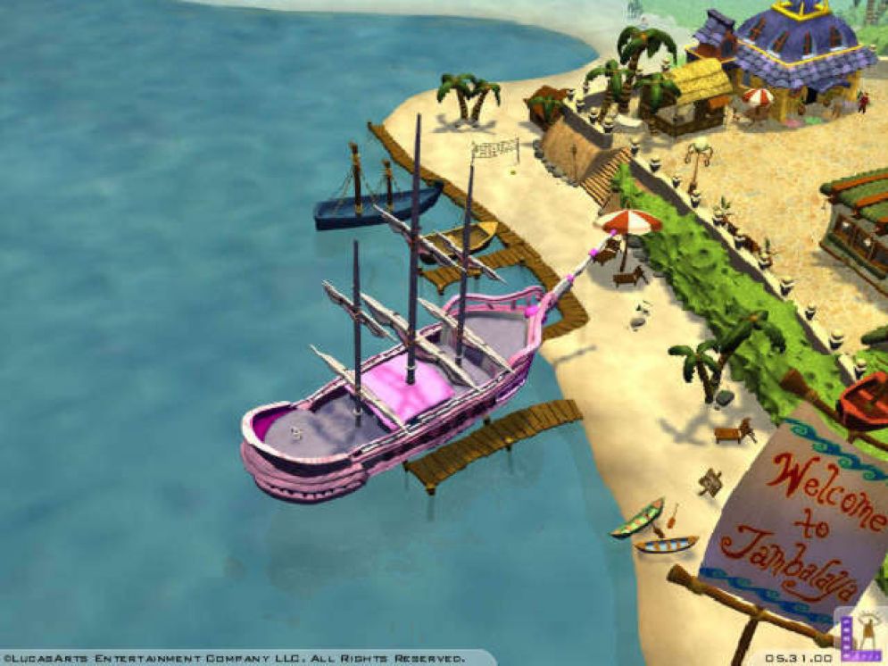 Screenshot ze hry Escape from Monkey Island - Recenze-her.cz