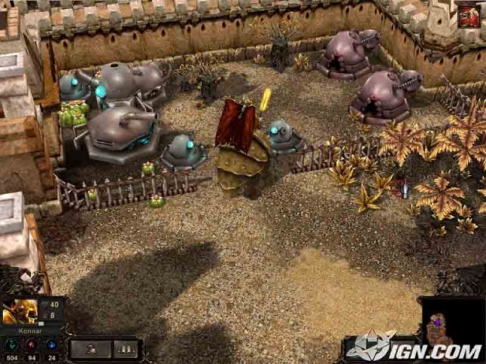 Screenshot ze hry Etherlords II - Recenze-her.cz