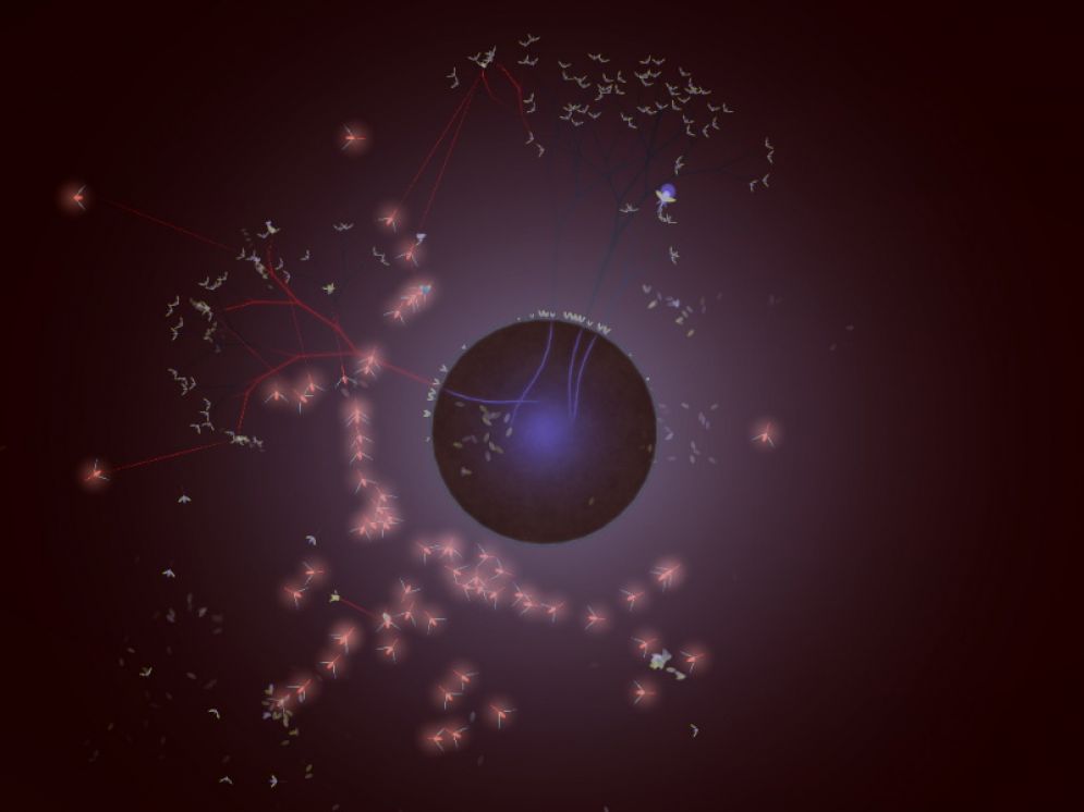 Screenshot ze hry Eufloria - Recenze-her.cz