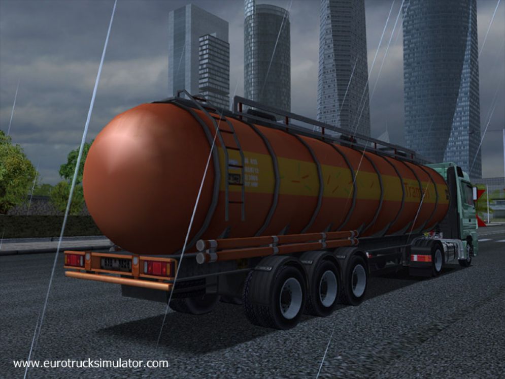 Screenshot ze hry Euro Truck Simulator - Recenze-her.cz