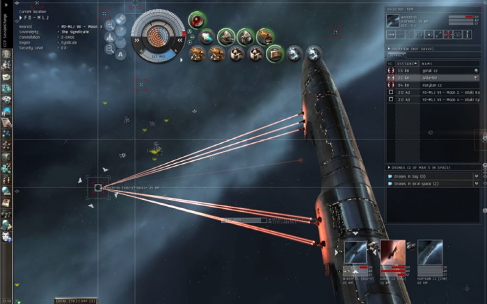 Screenshot ze hry EVE Online: Quantum Rise - Recenze-her.cz