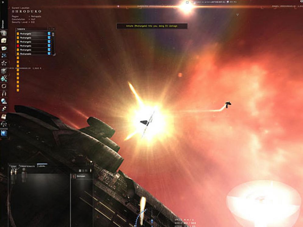 Screenshot ze hry EVE Online: The Second Genesis - Recenze-her.cz