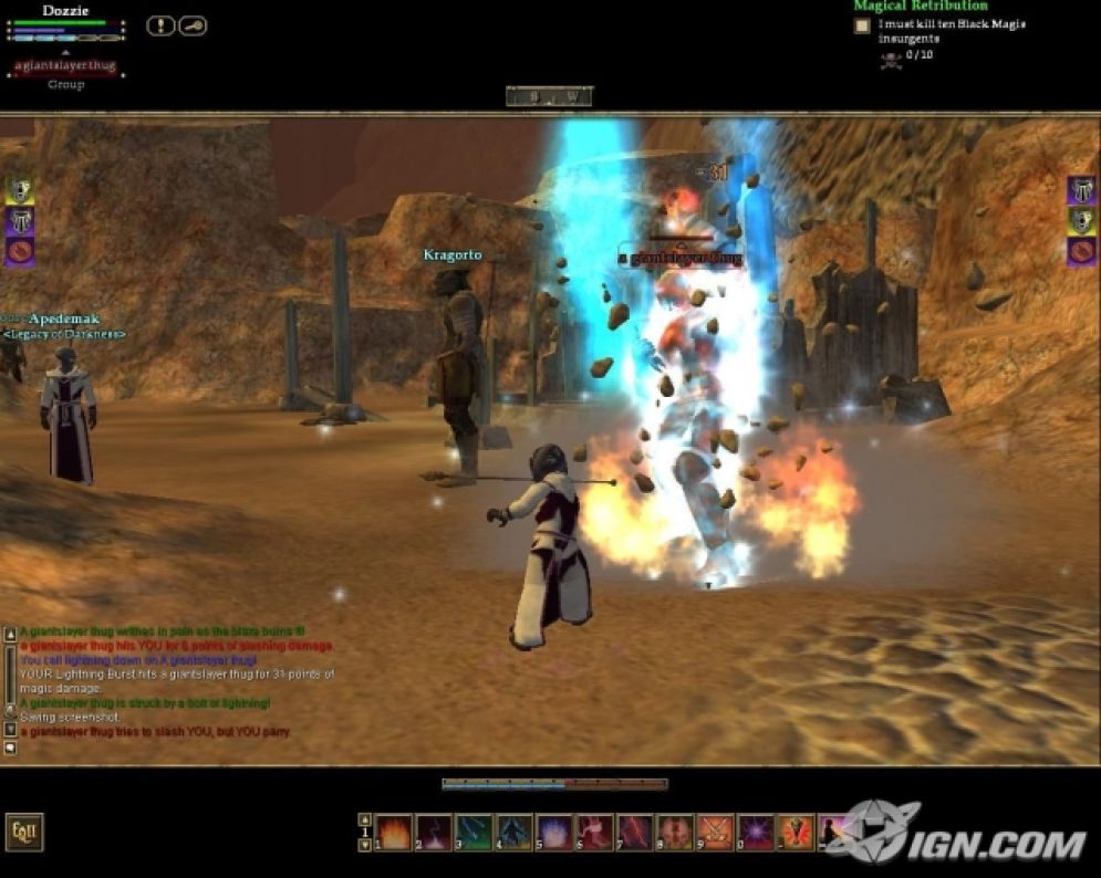 Screenshot ze hry EverQuest II  - Recenze-her.cz