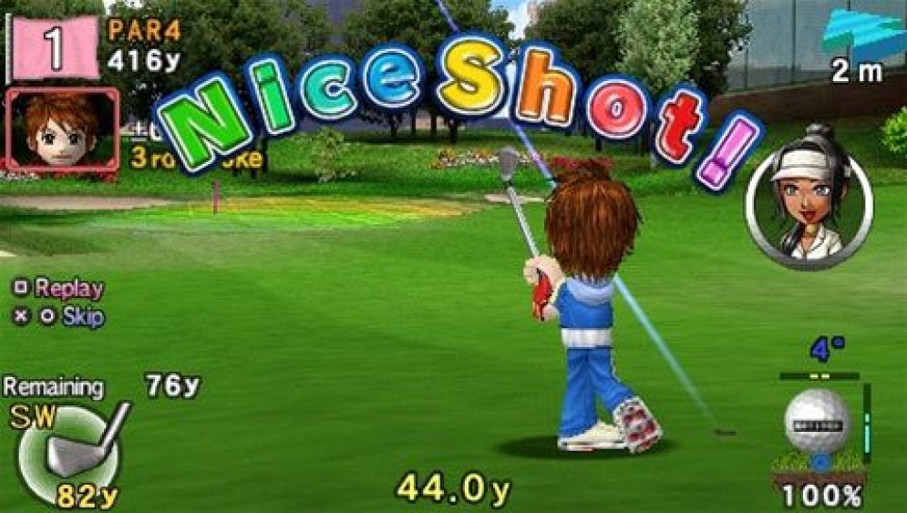 Screenshot ze hry Everybodys Golf 2 - Recenze-her.cz