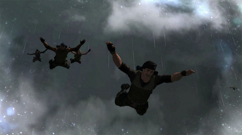 Screenshot ze hry Expendables 2: Videogame - Recenze-her.cz