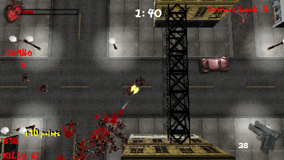 Screenshot ze hry Extinction 3D - Recenze-her.cz