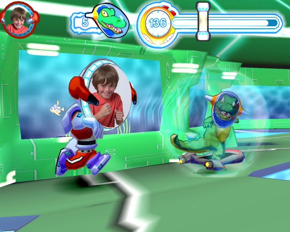 Screenshot ze hry Eye Toy Play: Astro Zoo - Recenze-her.cz