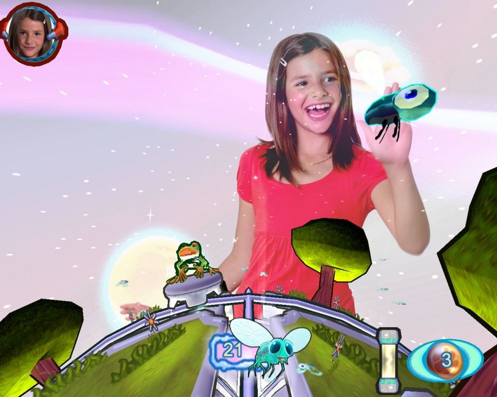 Screenshot ze hry Eye Toy Play: Astro Zoo - Recenze-her.cz