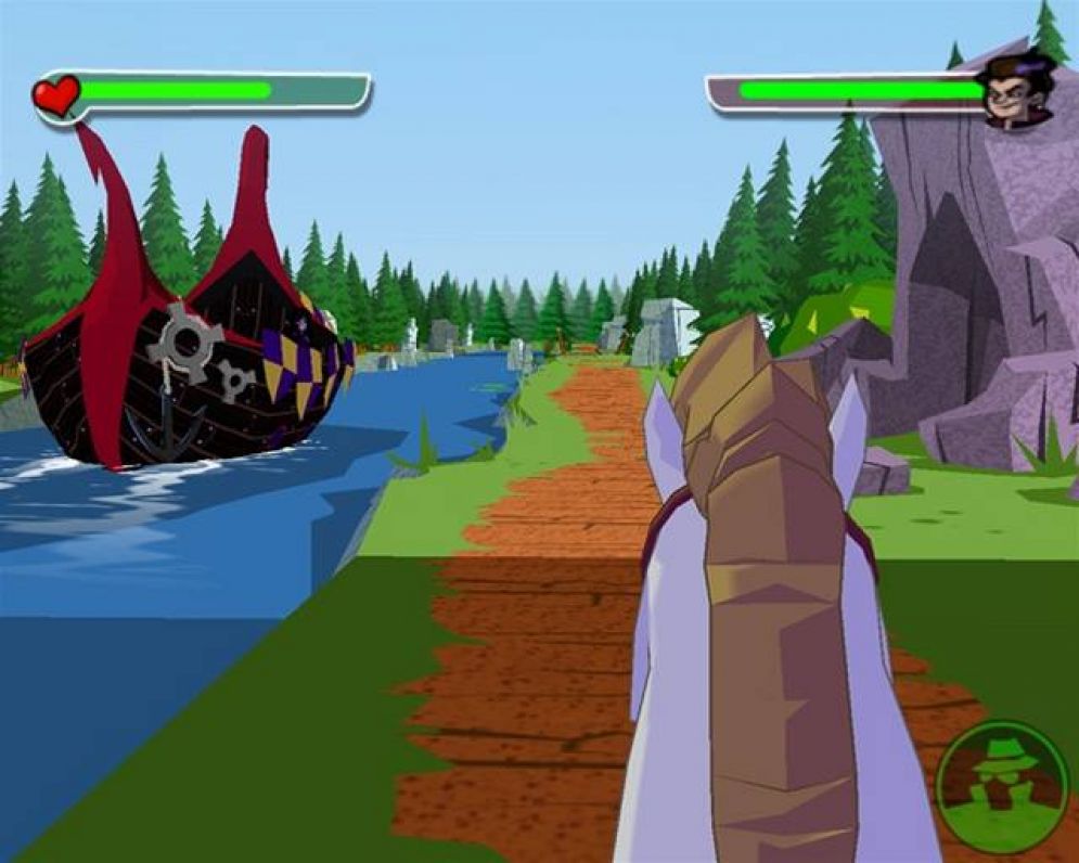 Screenshot ze hry EyeToy Play: Hero - Recenze-her.cz