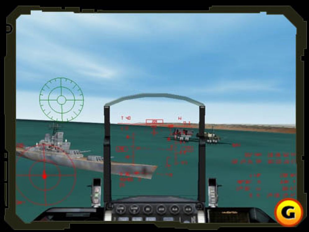 Screenshot ze hry F-16 Aggressor - Recenze-her.cz