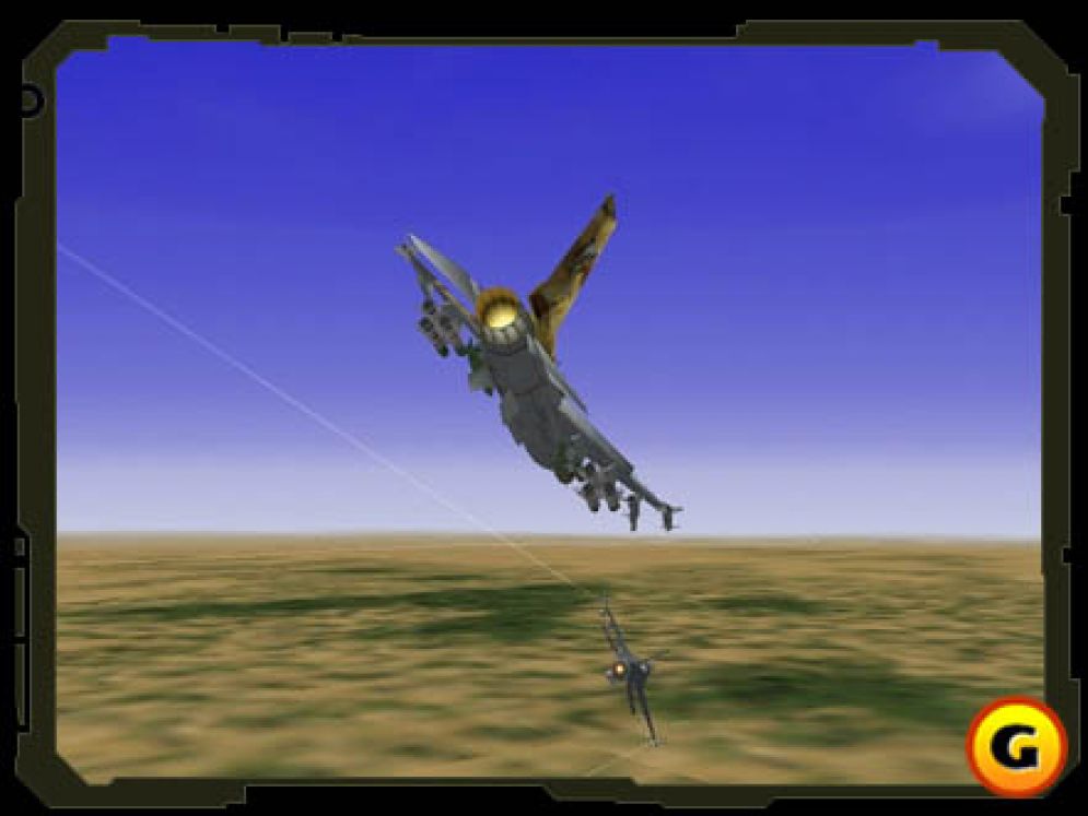 Screenshot ze hry F-16 Aggressor - Recenze-her.cz