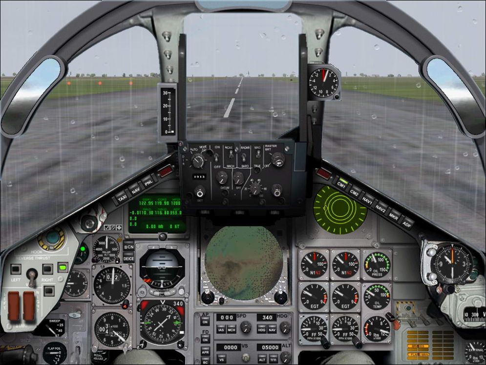 Screenshot ze hry F-16 & TORNADO pro FLIGHT SIMULATOR - Recenze-her.cz