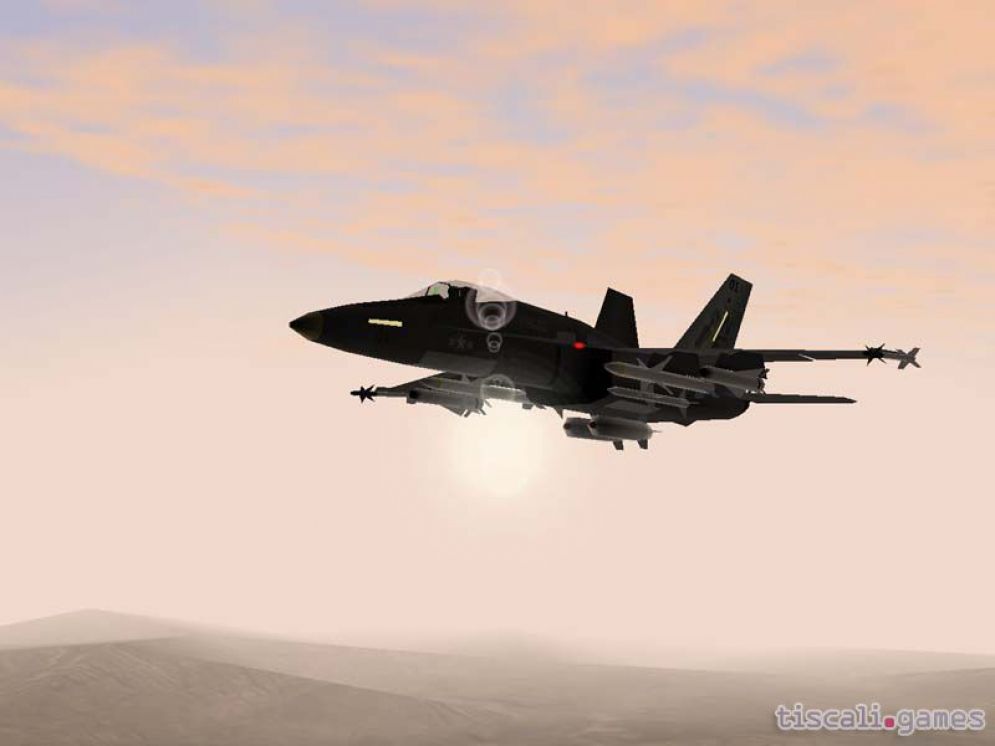 Screenshot ze hry F/A-18: Operation Desert Storm - Recenze-her.cz