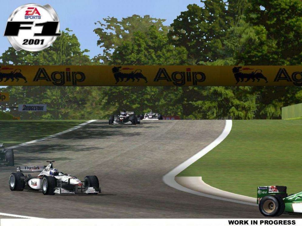 Screenshot ze hry F1 2001 - Recenze-her.cz