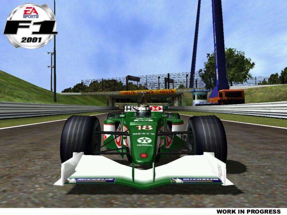 Screenshot ze hry F1 2001 - Recenze-her.cz
