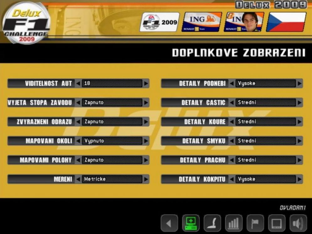 Screenshot ze hry F1 Challenge 2009 Delux - Recenze-her.cz