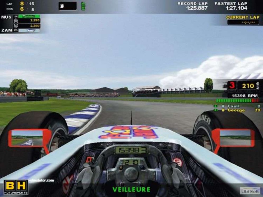 Screenshot ze hry F1 Racing Simulation 3 - Recenze-her.cz